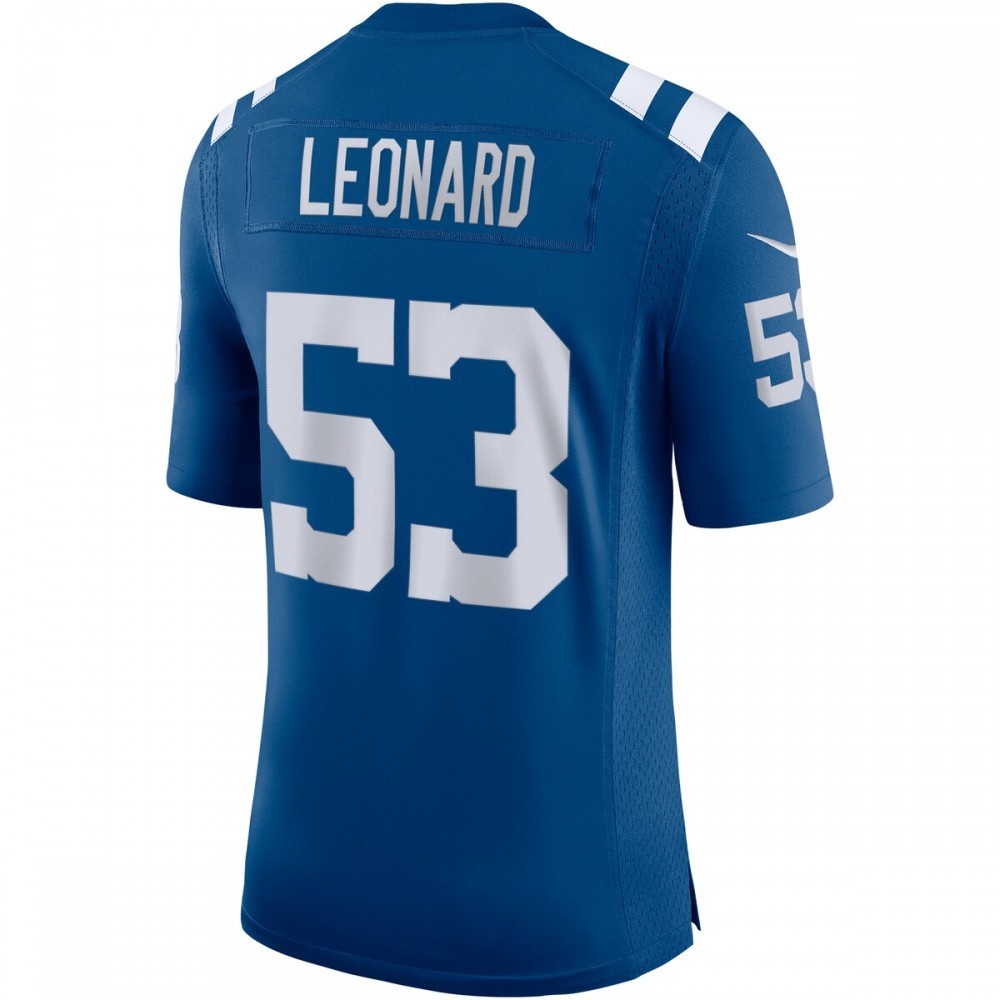 Shaquille Leonard Indianapolis Colts Nike Vapor Limited Jersey – Royal