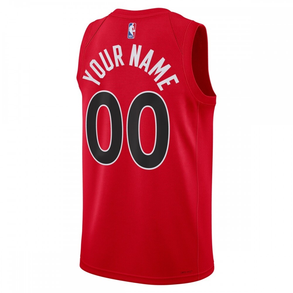 Toronto Raptors Nike Unisex 2022/23 Swingman Custom Jersey Red – Icon Edition