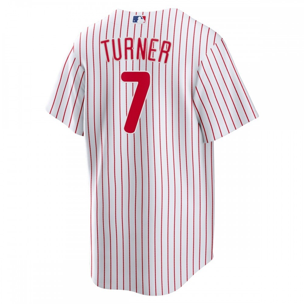 Trea Turner Philadelphia Phillies Nike Home Replica Player Jersey – White