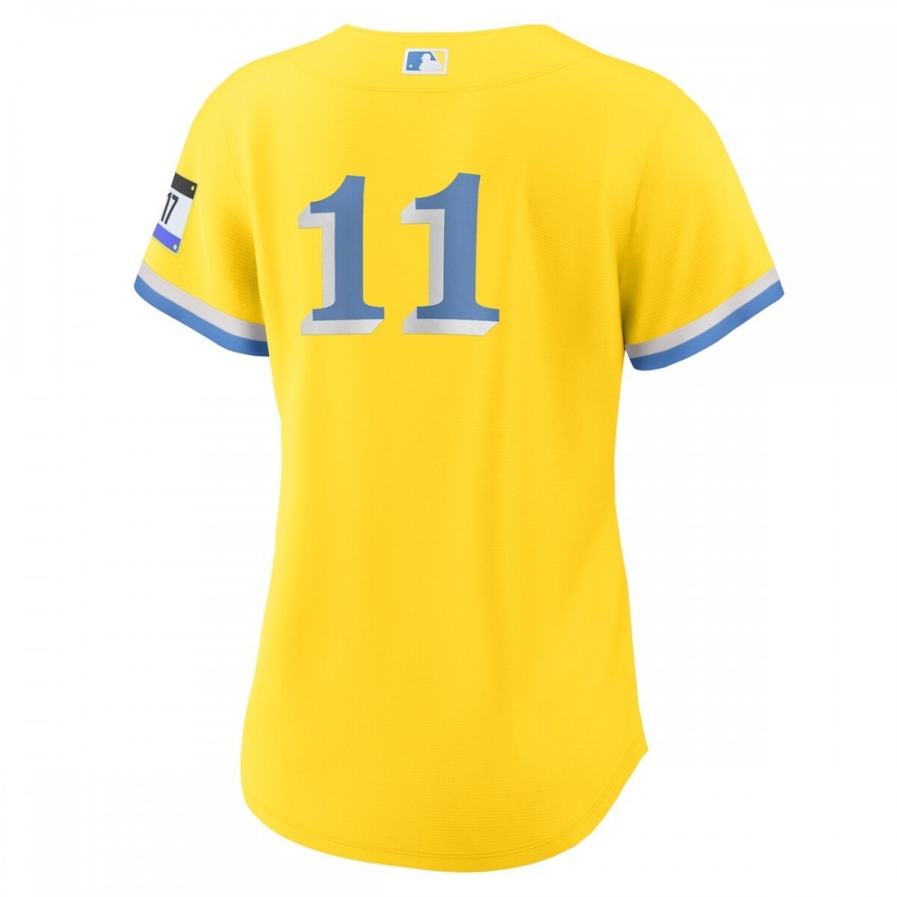 Rafael Devers Boston Red Sox Nike Women’s City Connect Replica Player Jersey – Gold