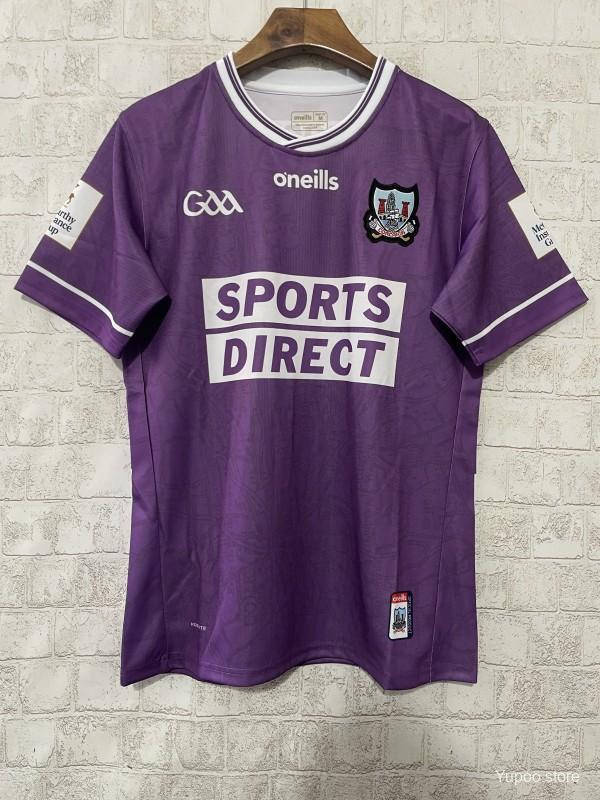 25/26 Kilmacud Crokes Purple with White Trim Home Jersey