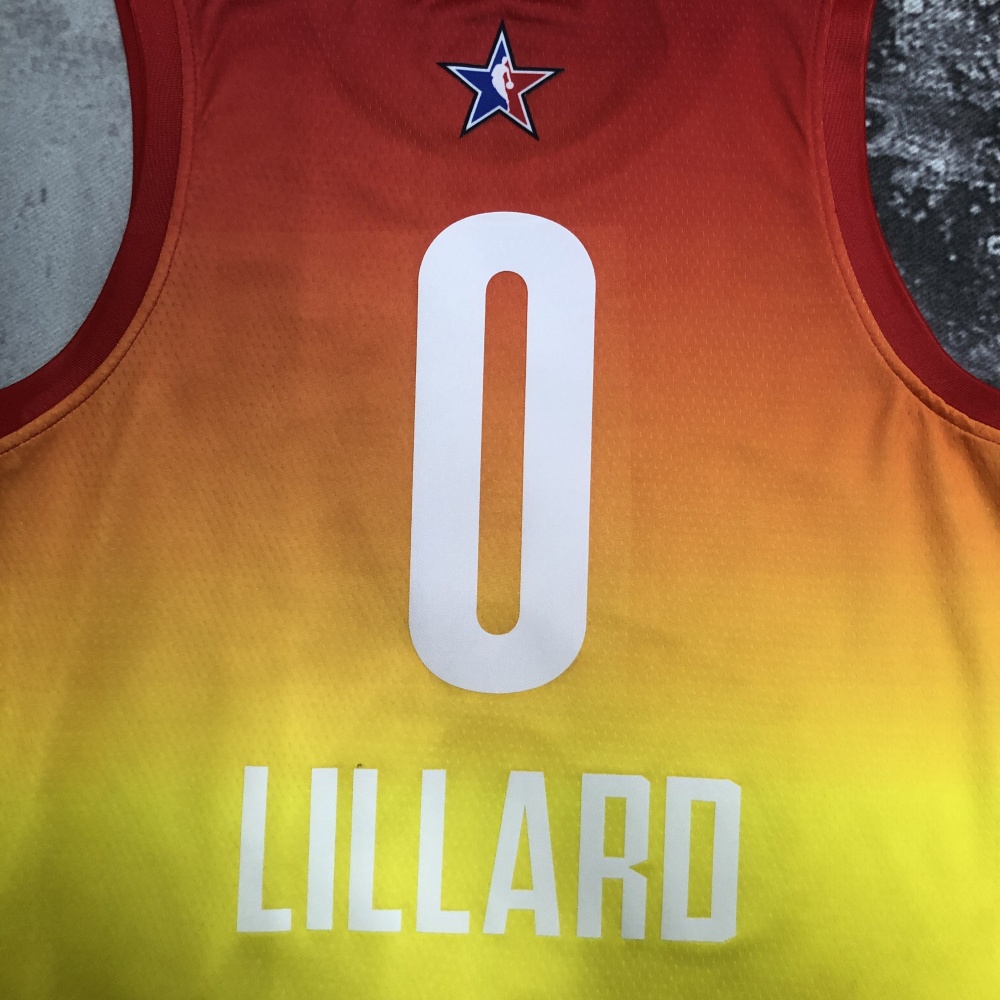 2023/24 Portland Trail Blazers Damian Lillard #0 Jersey | NBA Swingman Jersey