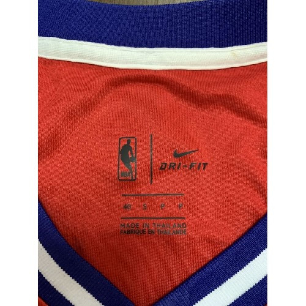 Men’s Philadelphia 76ers Joel Embiid #21 Red Swingman Jersey – Statement Edition