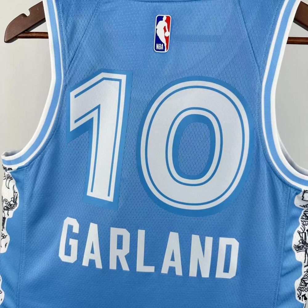 2025/26 Cleveland Cavaliers City Edition Darius Garland #10 Men’s Jersey