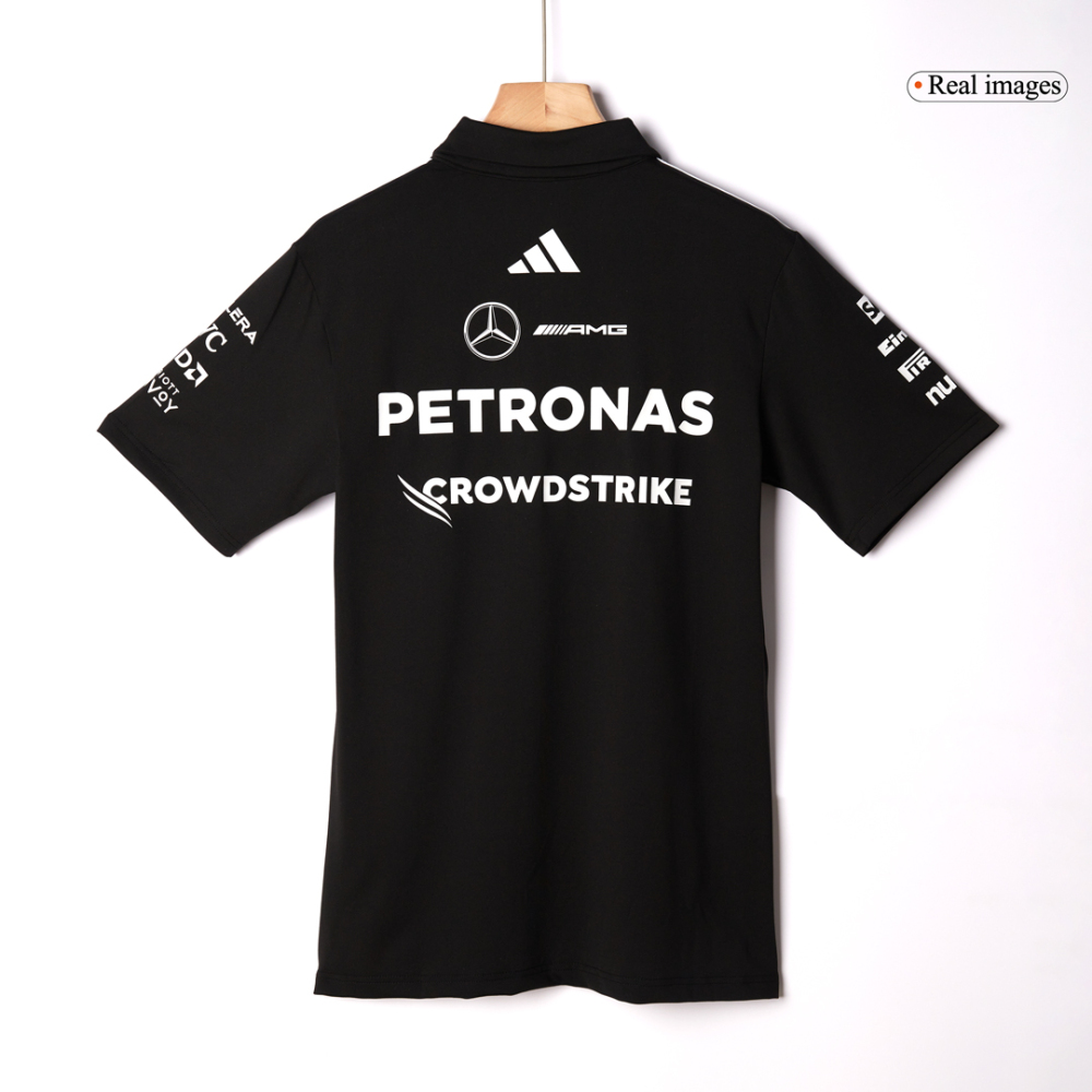 Mercedes AMG Petronas F1 2025 Team Polo Black