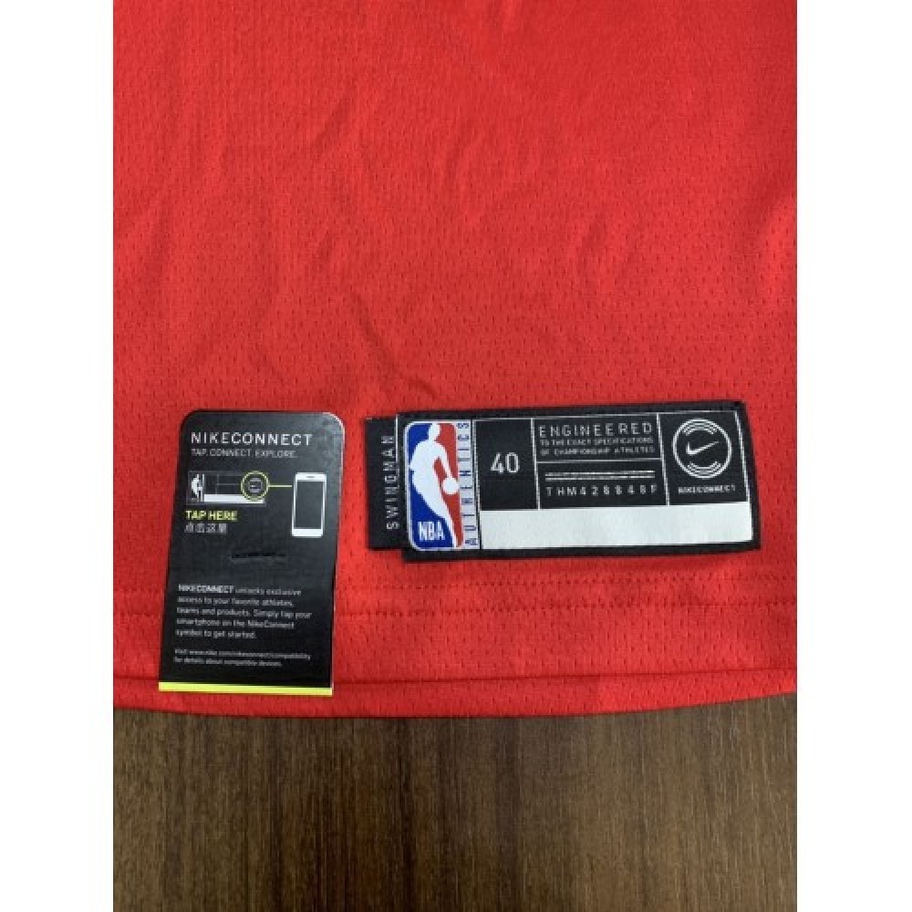 Men’s Philadelphia 76ers Joel Embiid #21 Red Swingman Jersey – Statement Edition