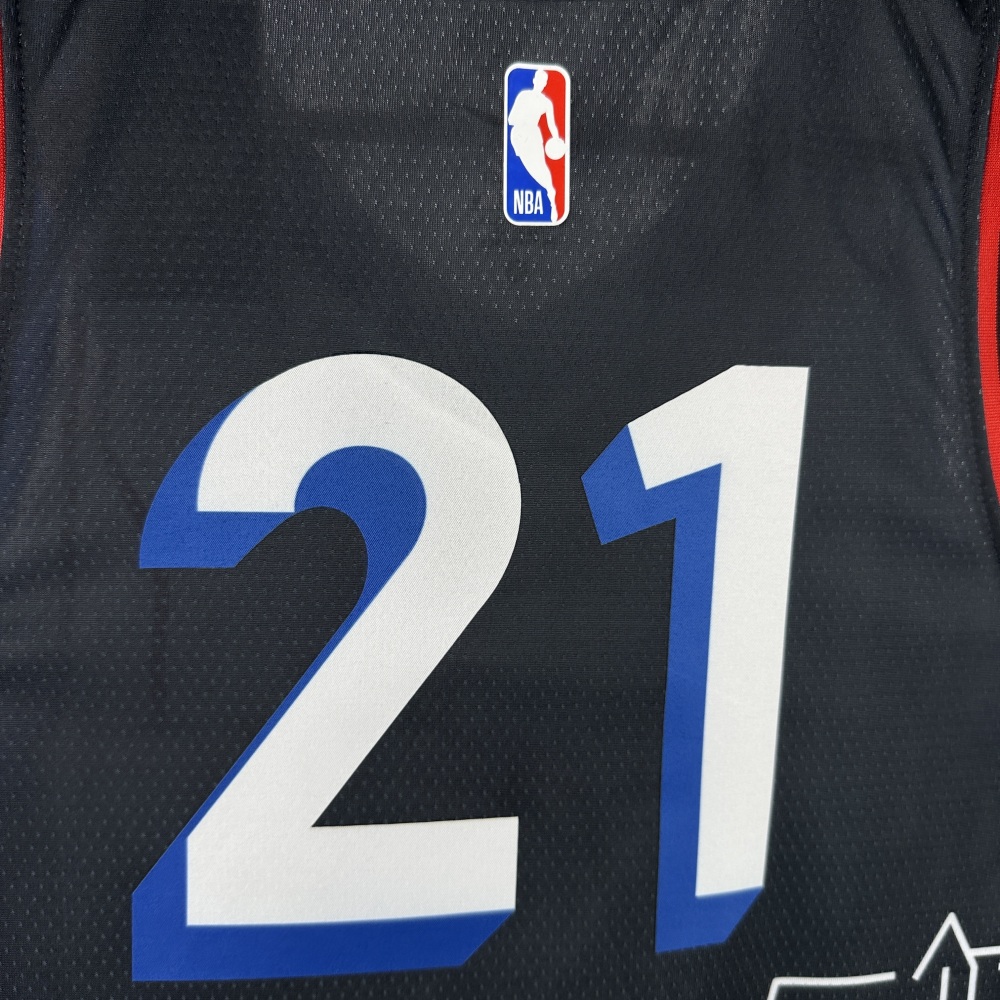 2021/22 Philadelphia 76ers City Edition Joel Embiid #21 Men’s Jersey