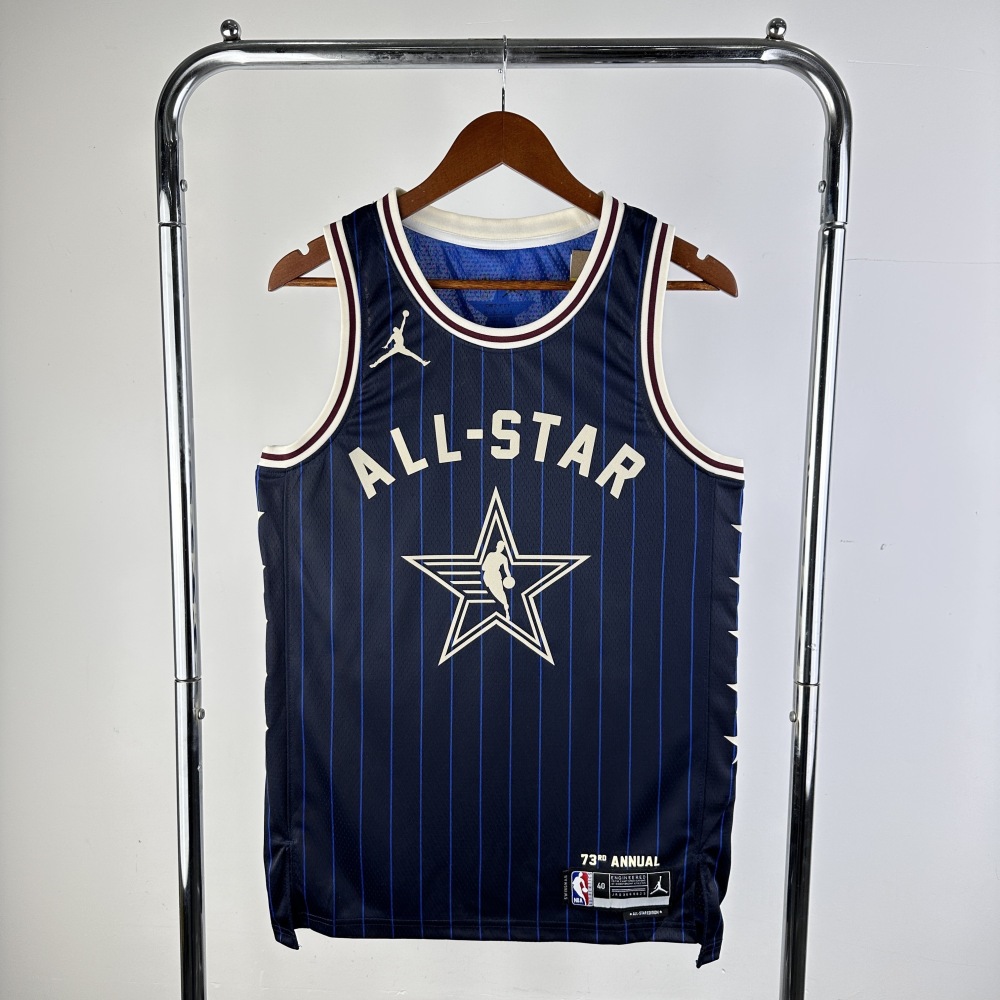 2024/25 Philadelphia 76ers All-Star Blue Joel Embiid #21 Men’s Jersey