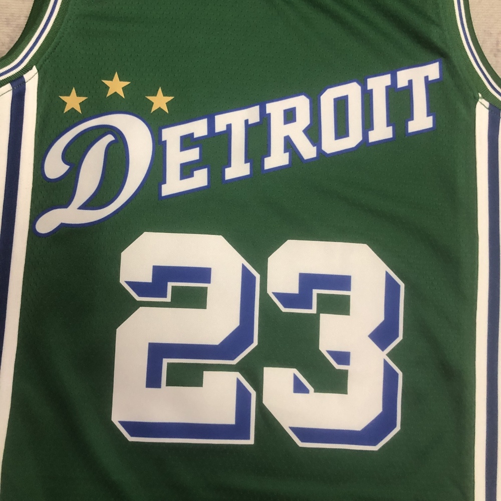 2023-24 Detroit Pistons City Edition Avery Bradley #23 Men’s Jersey