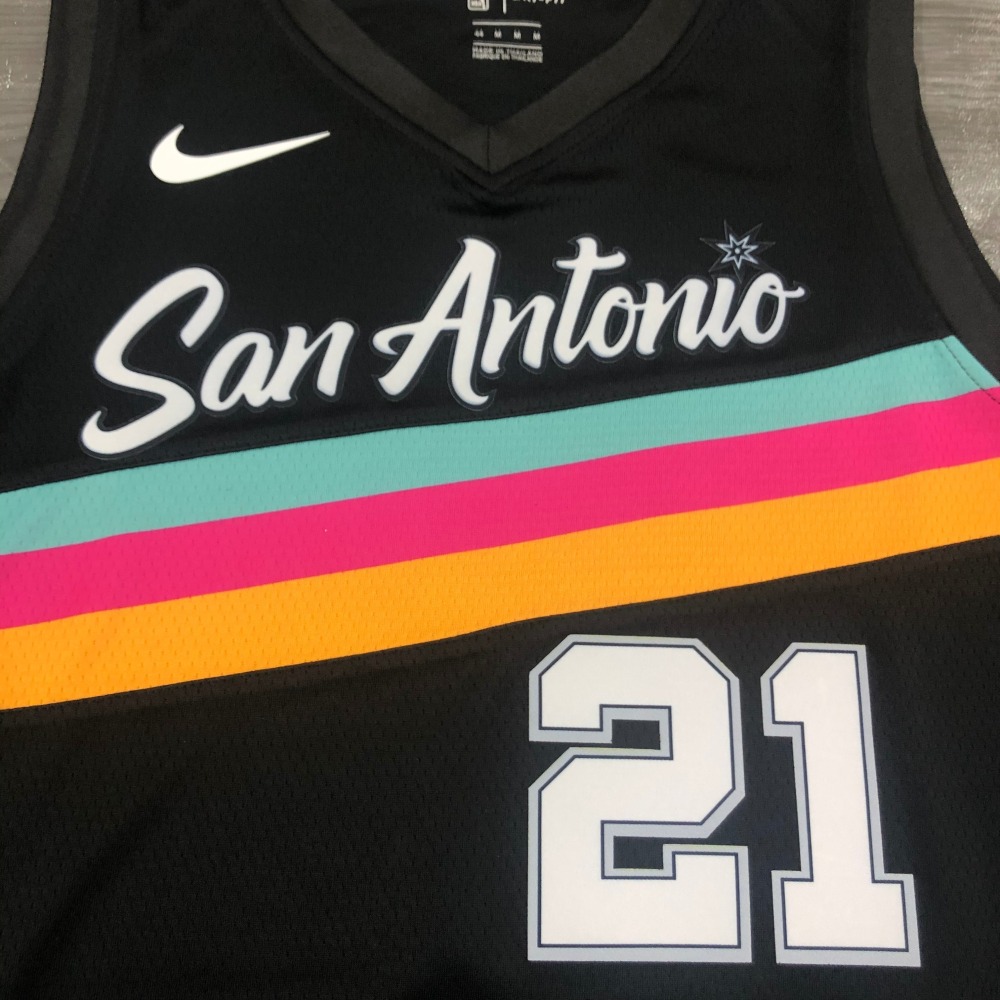 2021/22 San Antonio Spurs City Edition LaMarcus Aldridge #12 Jersey | NBA Swingman Jersey
