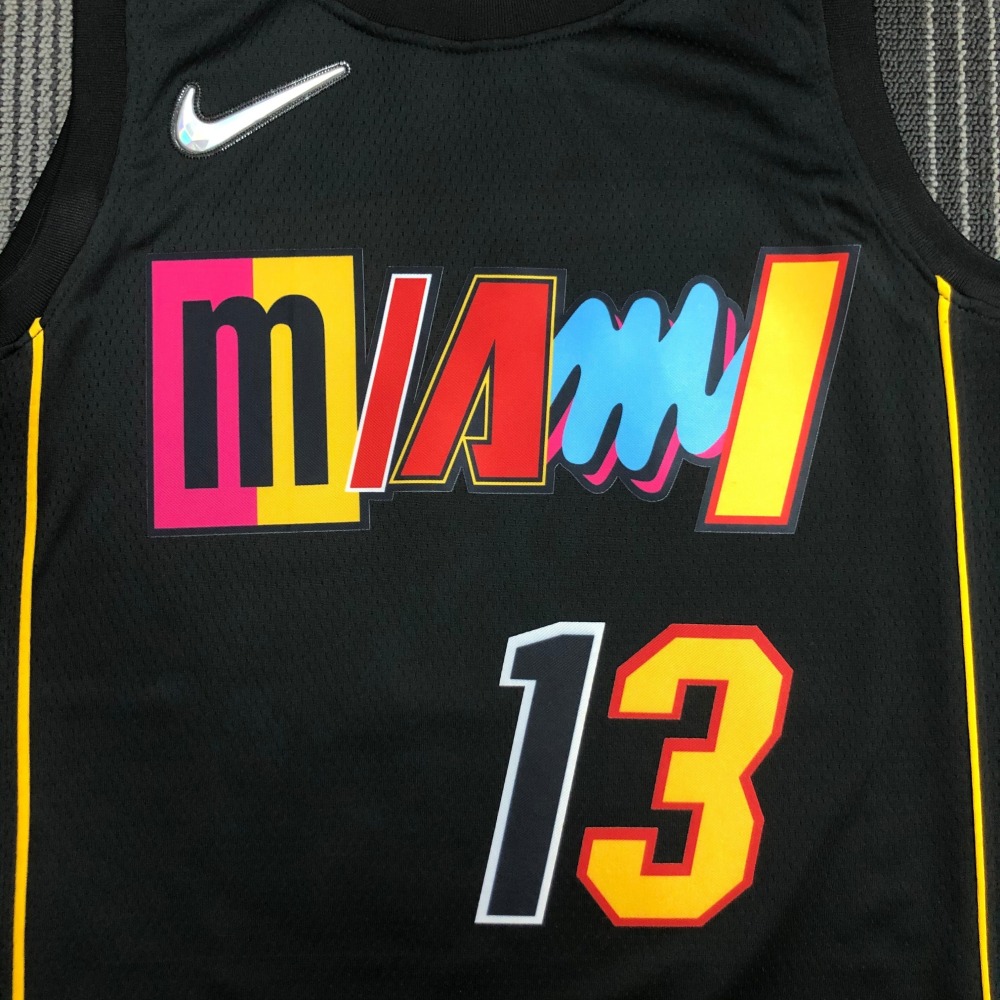 2022/23 Miami Heat City Edition Bam Adebayo #13 Men’s Jersey