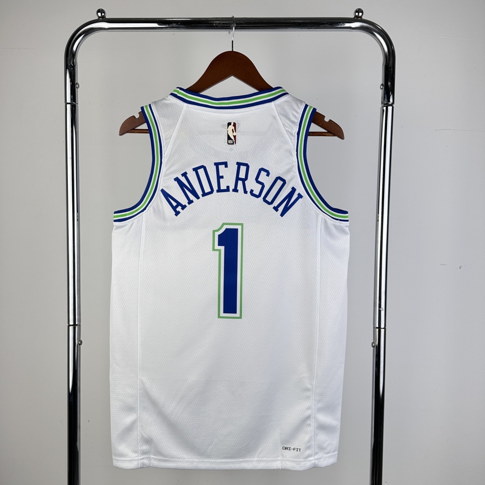 2024/25 Minnesota Timberwolves Retro Kyle Anderson #1 Men’s Jersey