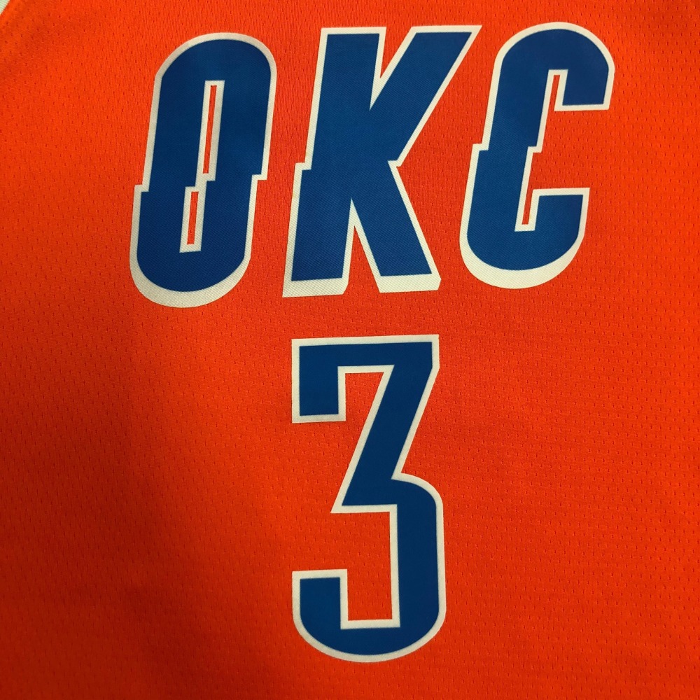 2021-22 Oklahoma City Thunder Orange Chris Paul #3 Men’s Jersey