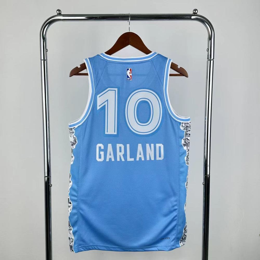 2025/26 Cleveland Cavaliers City Edition Darius Garland #10 Men’s Jersey