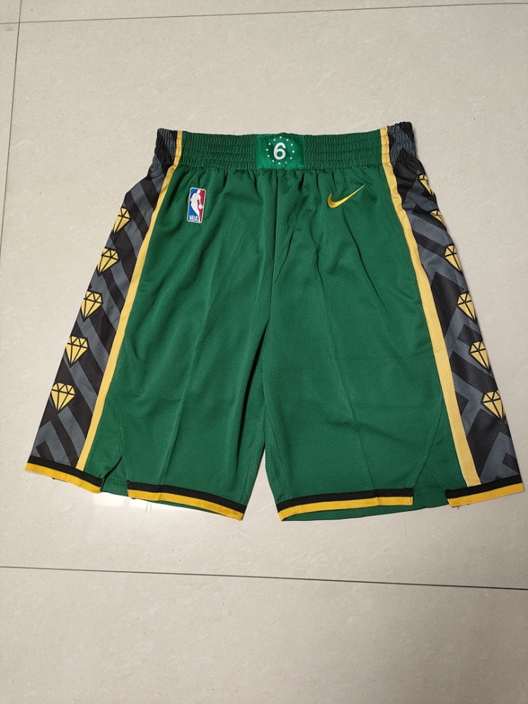 Boston Celtics 2023 City Edition Green Basketball Shorts