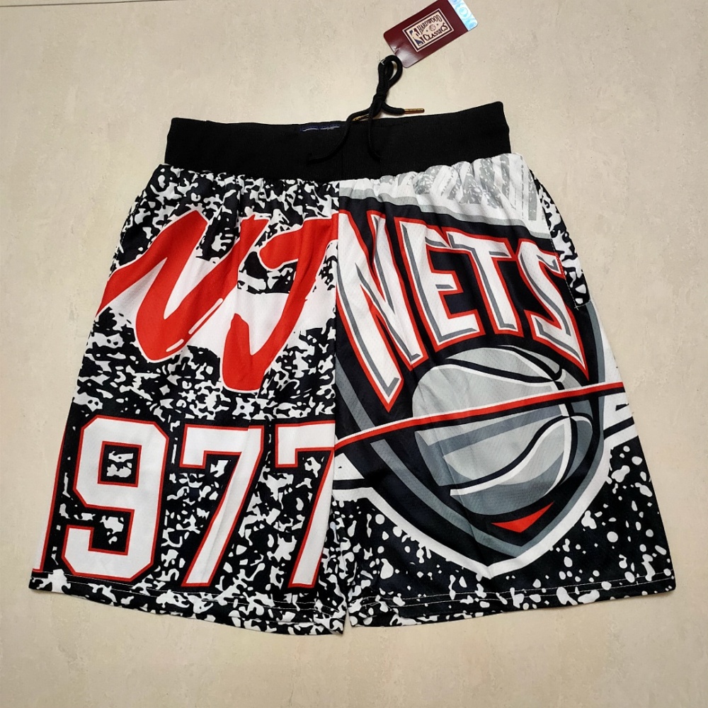 Brooklyn Nets Throwback Basketball Shorts