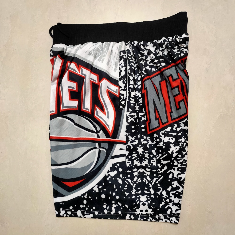 Brooklyn Nets Throwback Basketball Shorts