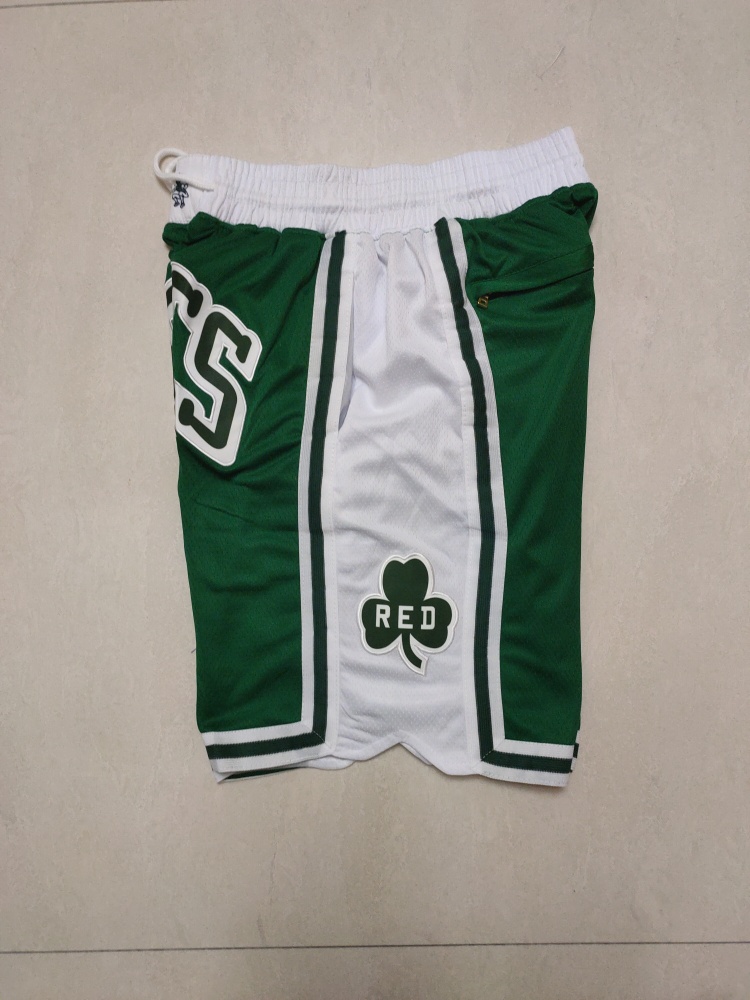 Boston Celtics City Edition Pocket Green Basketball Shorts