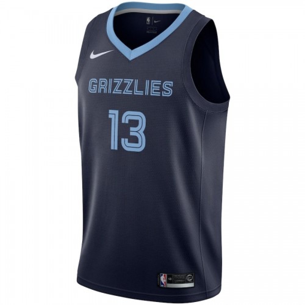 Men’s Memphis Grizzlies Jaren Jackson #13 Nike Navy Swingman Team Jersey
