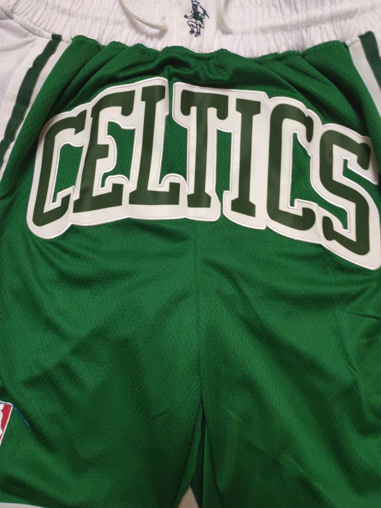 Boston Celtics City Edition Pocket Green Basketball Shorts
