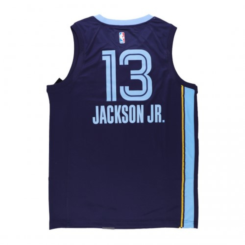Men’s Memphis Grizzlies Jaren Jackson #13 Nike Navy Swingman Team Jersey