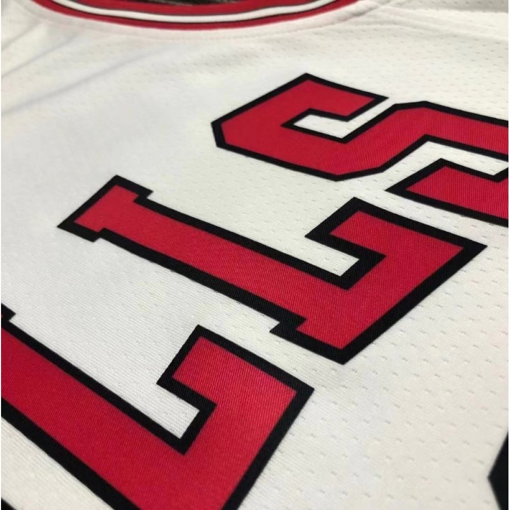 Men’s Chicago Bulls Alex Caruso #6 Nike White 2021/22 Diamond Swingman NBA Jersey – Icon Edition