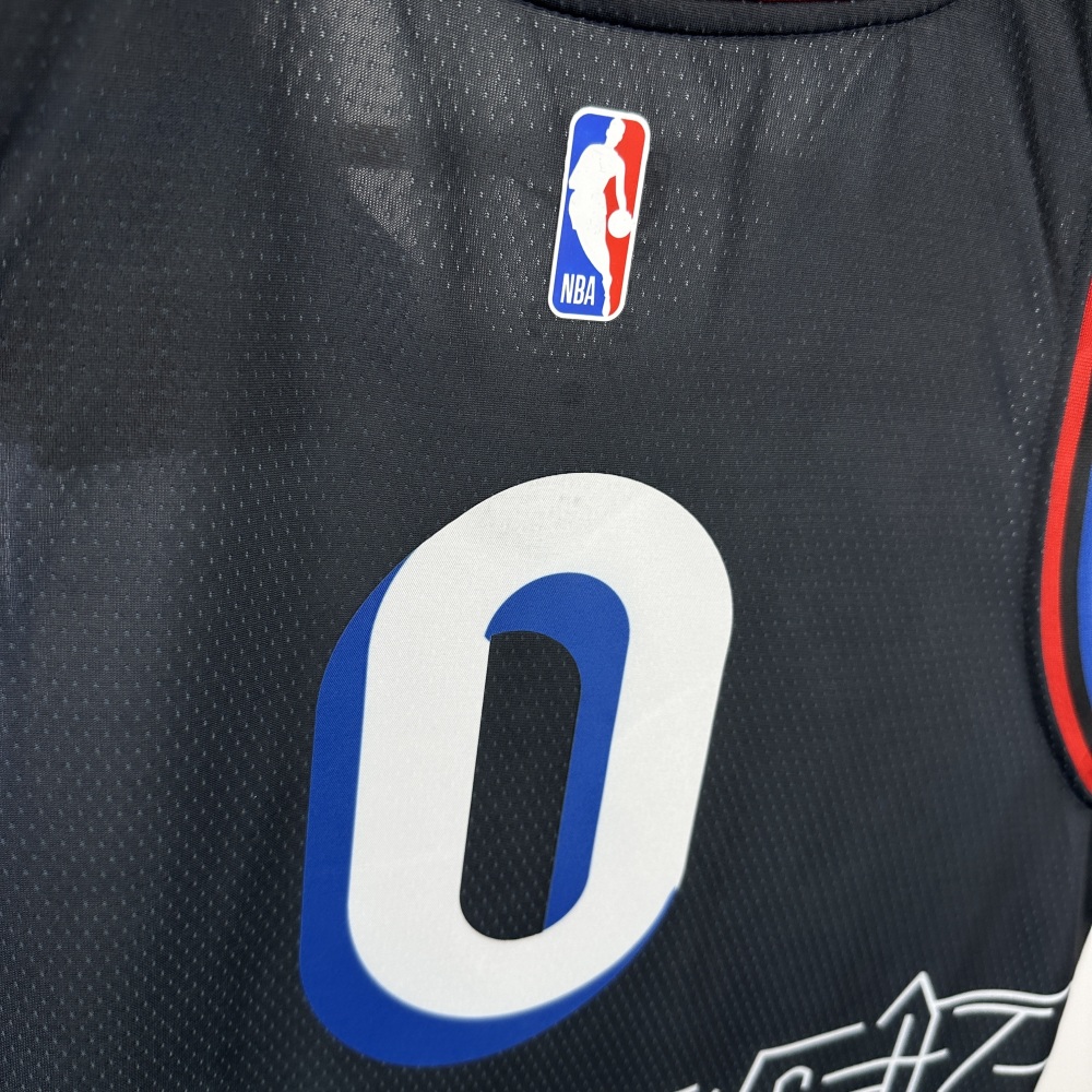 2021/22 Philadelphia 76ers City Edition Tyrese Maxey #0 Men’s Jersey