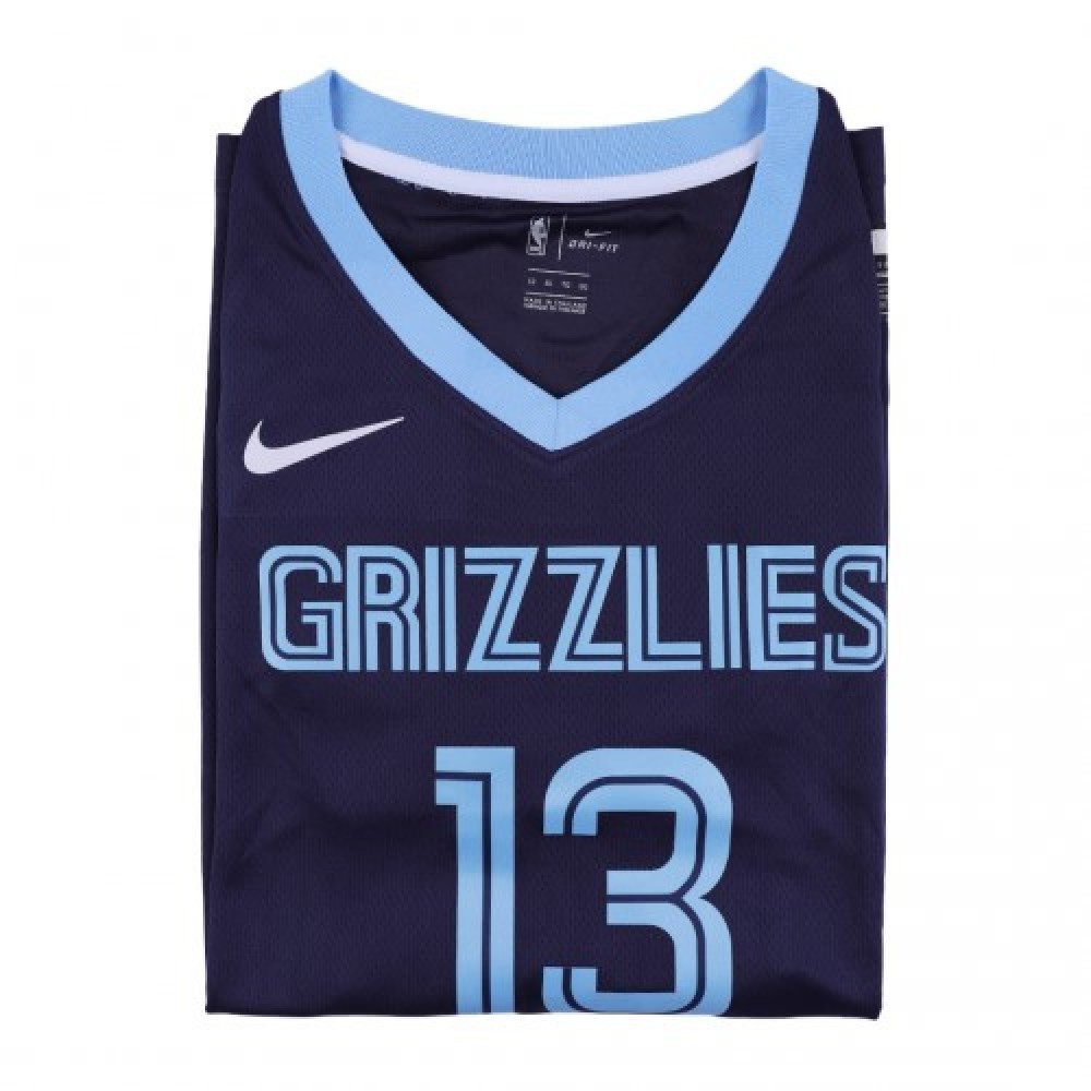 Men’s Memphis Grizzlies Jaren Jackson #13 Nike Navy Swingman Team Jersey