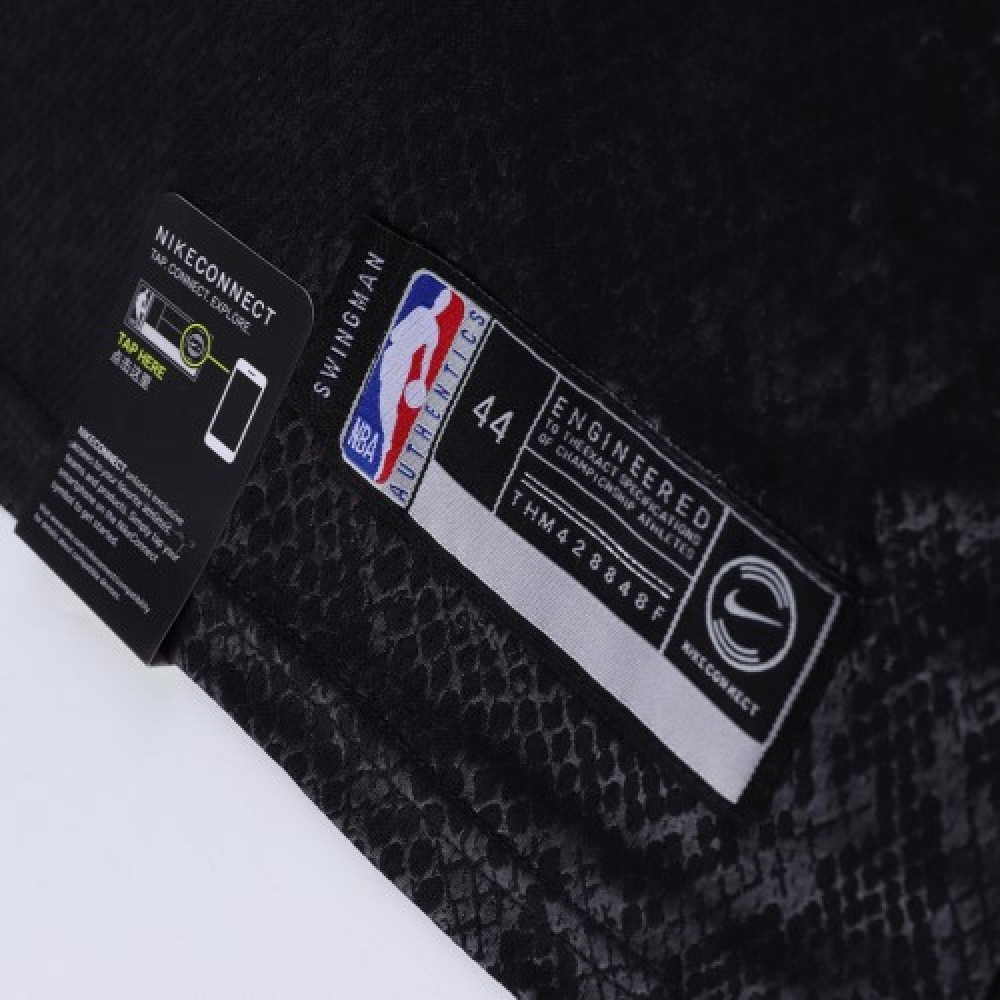 Men’s Los Angeles Lakers LeBron James #23 Black Swingman Jersey – City Edition