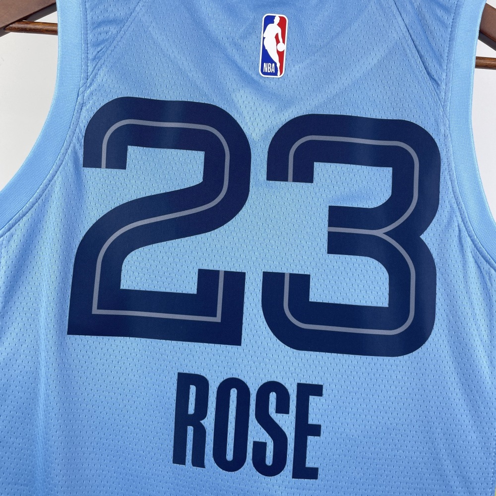2023/24 Memphis Grizzlies Jordan Edition Derrick Rose #23 Men’s Jersey