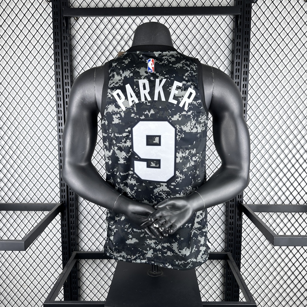 San Antonio Spurs Tony Parker #9 Jersey | NBA Swingman Jersey