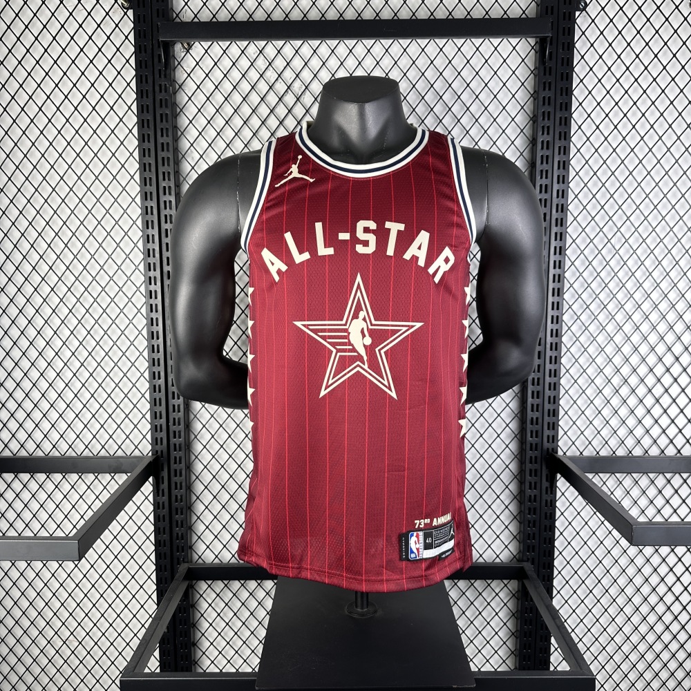2024/25 Los Angeles Lakers All-Star LeBron James #23 Red Men’s Jersey