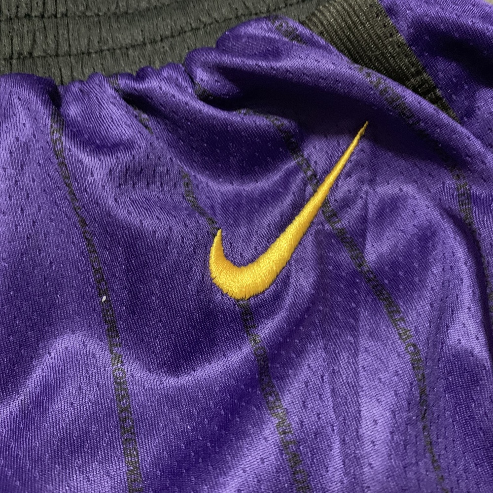 Los Angeles Lakers City Edition Purple Basketball Shorts