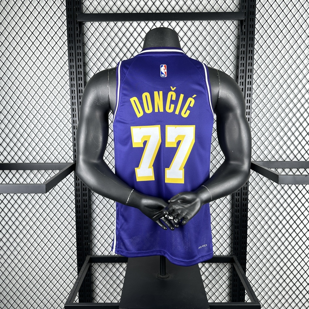 2026/27 Los Angeles Lakers Jordan Edition Luka Doncic #77 Men’s Jersey