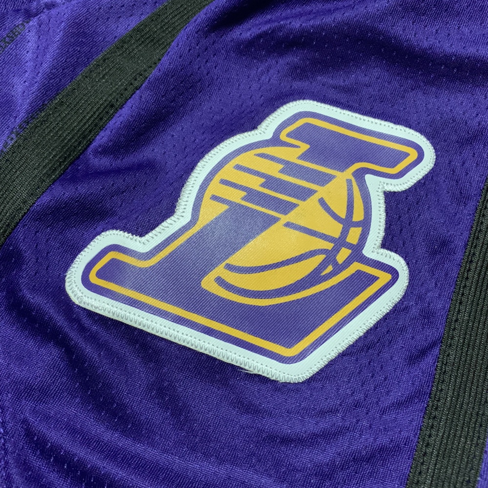 Los Angeles Lakers City Edition Purple Basketball Shorts