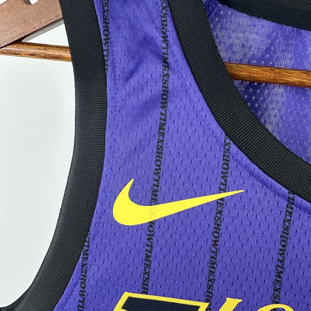 2021/22 Los Angeles Lakers Luka Doncic #77 Purple Men’s Jersey
