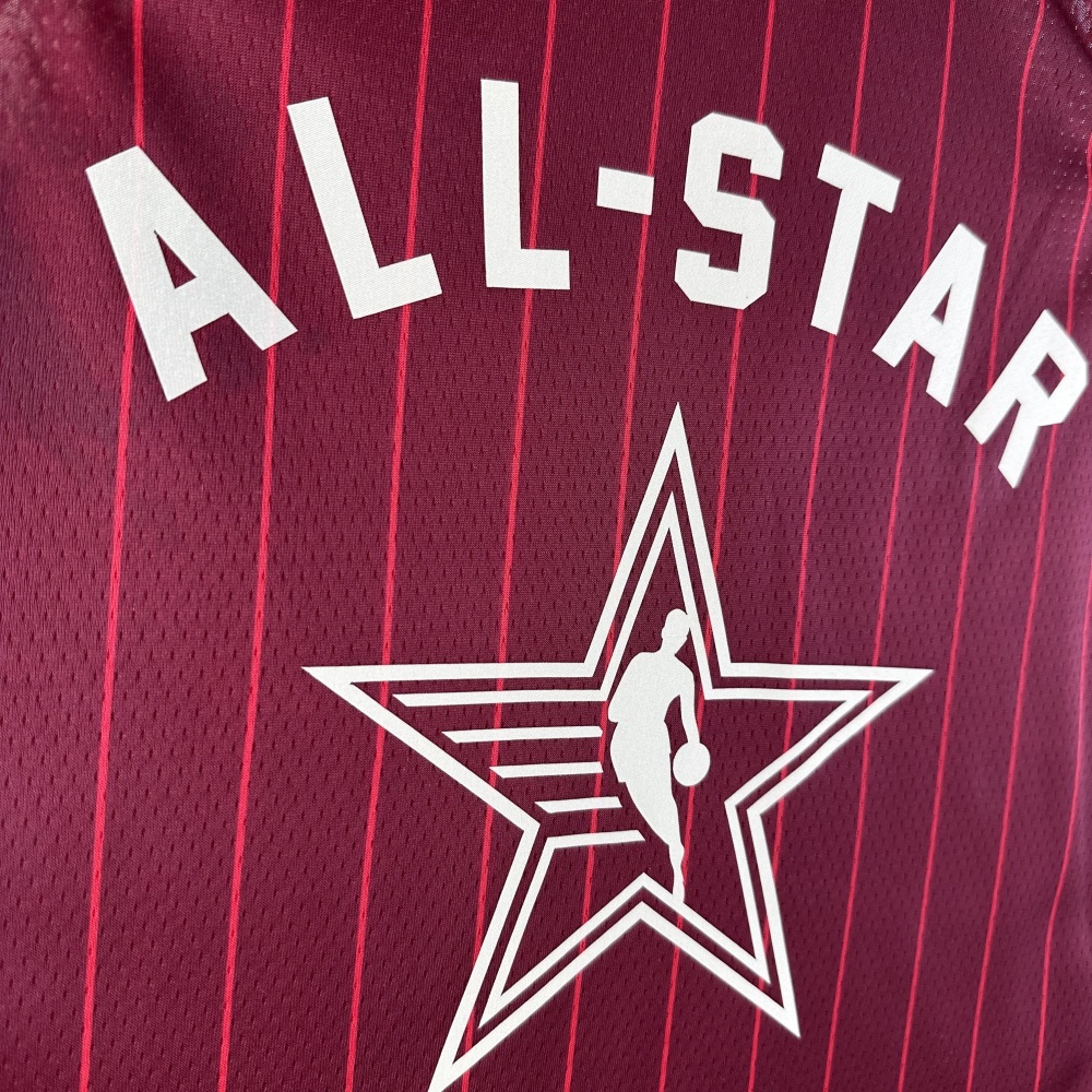 2024/25 Los Angeles Lakers All-Star LeBron James #23 Red Men’s Jersey