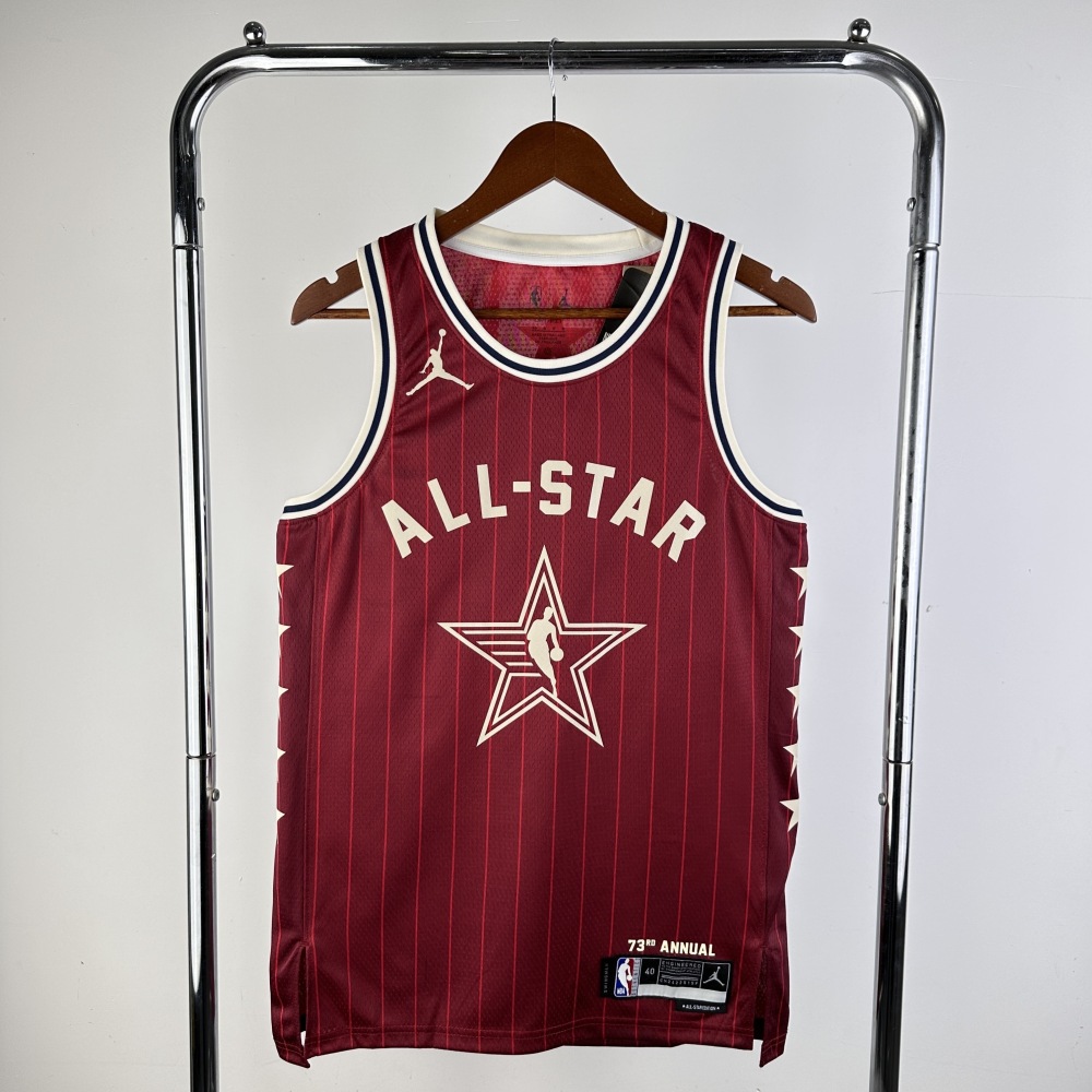 2024/25 Los Angeles Lakers All-Star LeBron James #23 Red Men’s Jersey