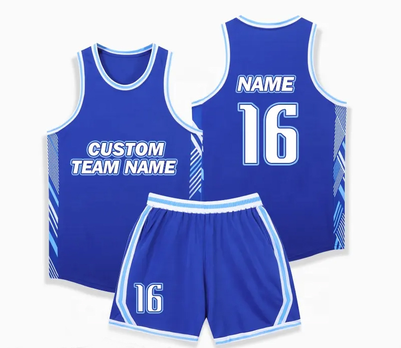 Custom Men Basketball Shirt Quick Dry Basketball Uniform Set Professional Throwback Jersey Breathable Basketball Jersey