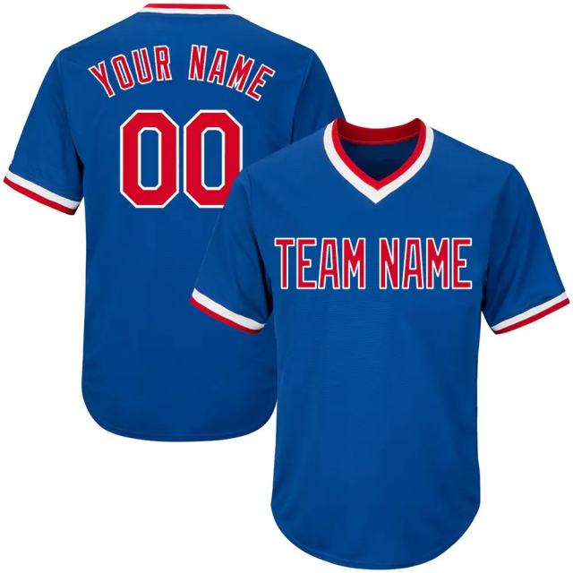 High Quality Custom Embroidery Team Baseball Jersey