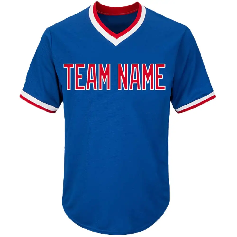Customized Design Logo Number Baseball Jerseys Sublimation Printing Baseball T-shirts High Quality Professional Baseball Jersey