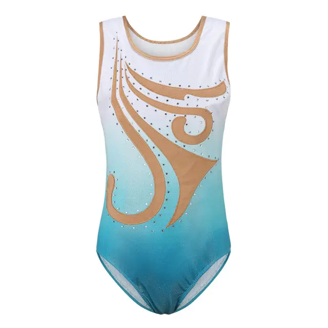 Wholesale Cheap New Coming High Quality Kids Girls Tank Gymnastics Leotards
