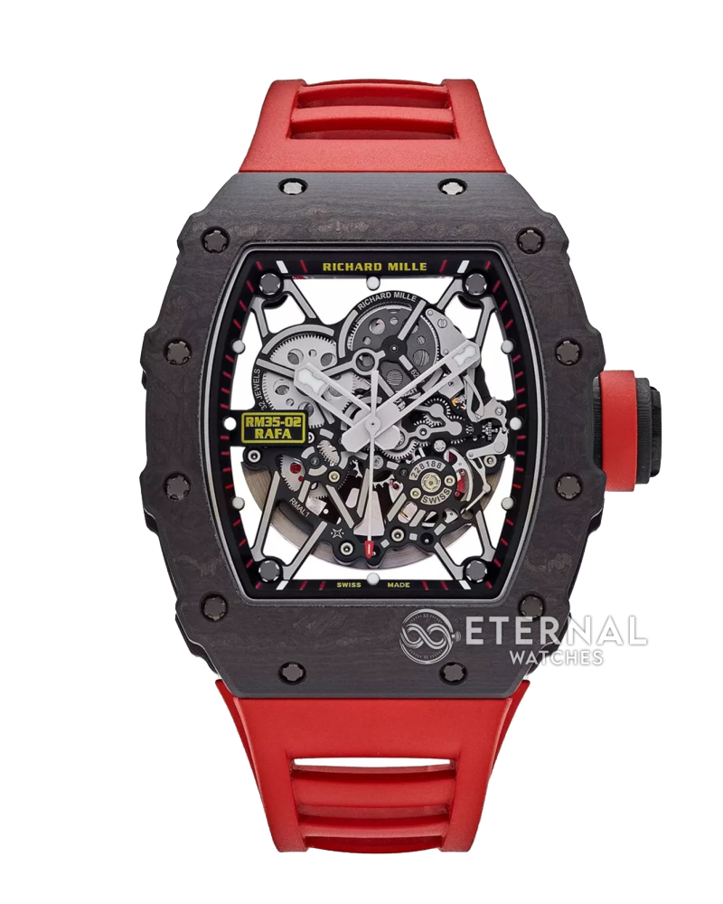 Richard Mille 'Rafael Nadal' Carbon TPT Red Strap