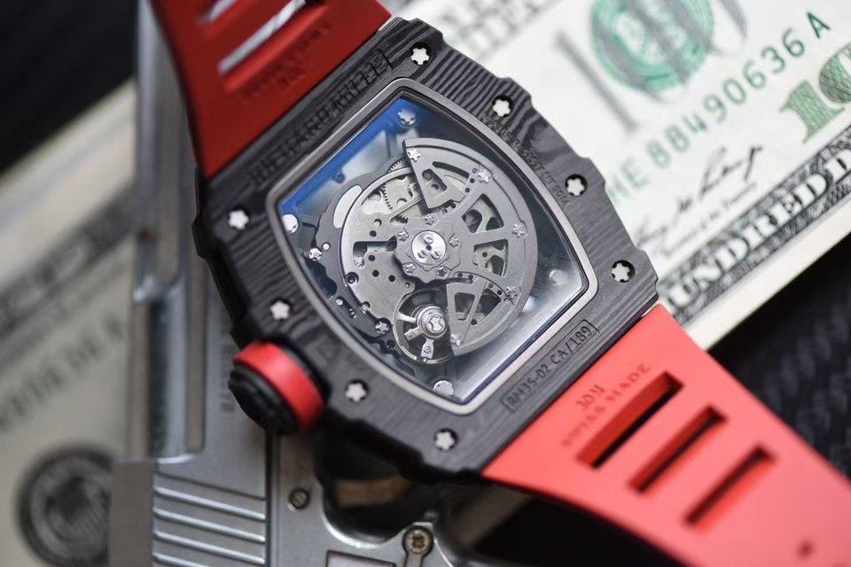 Richard Mille 'Rafael Nadal' Carbon TPT Red Strap