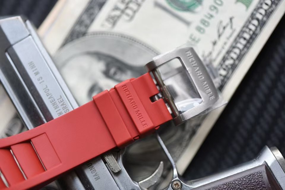 Richard Mille 'Rafael Nadal' Carbon TPT Red Strap