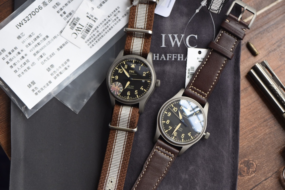 IWC - Pilots Watch Mark XVIII Titanium/LE 40mm V7F A2892