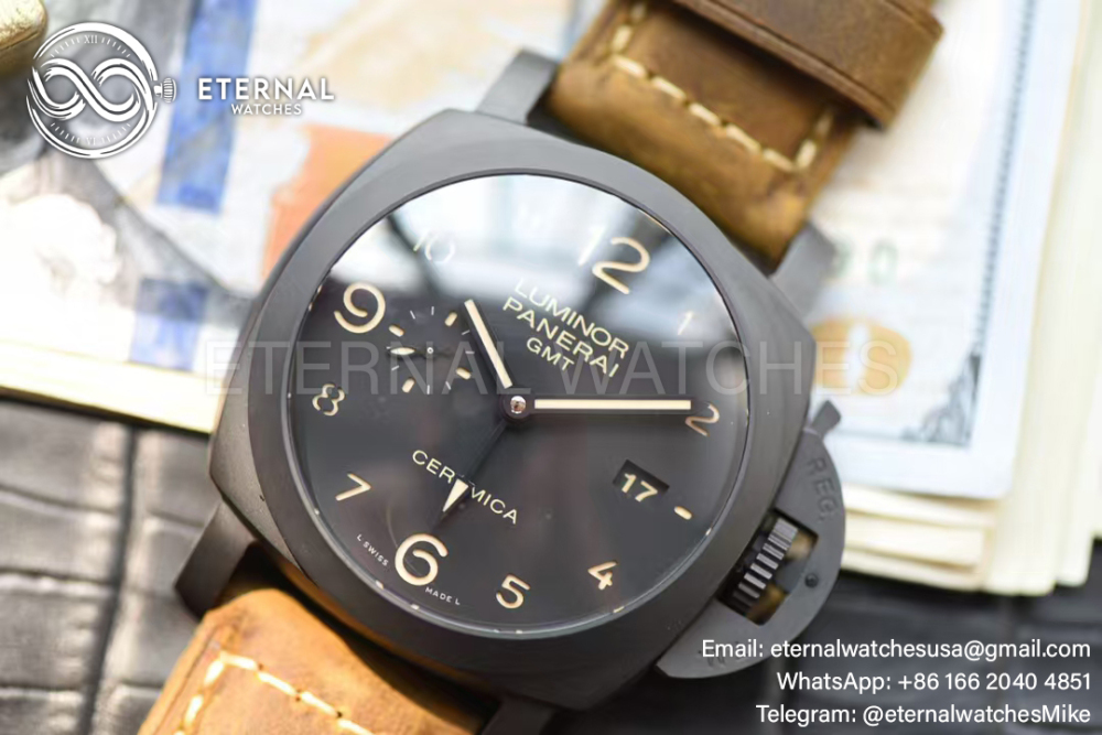 Panerai - PAM441 44mm Ceramic/LE Black Dial SBF P9001