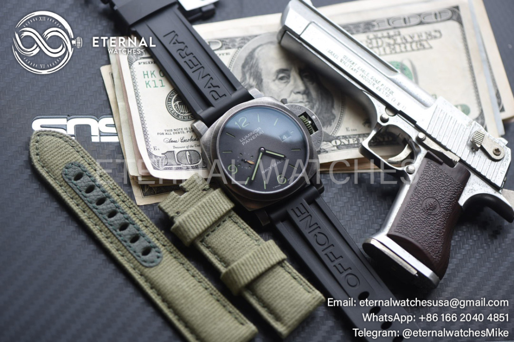 Panerai - Luminor PAM1412 Navy Seals 44mm SS/RU Gradient Grey Dial VSF P9010