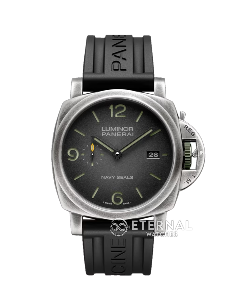 Panerai - Luminor PAM1412 Navy Seals 44mm SS/RU Gradient Grey Dial VSF P9010