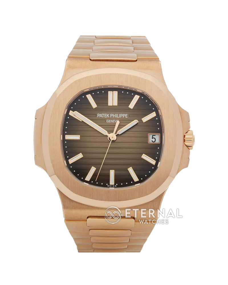 Patek Philippe - Nautilus Jumbo RG/RG Grey/Stk PPF V4 A324